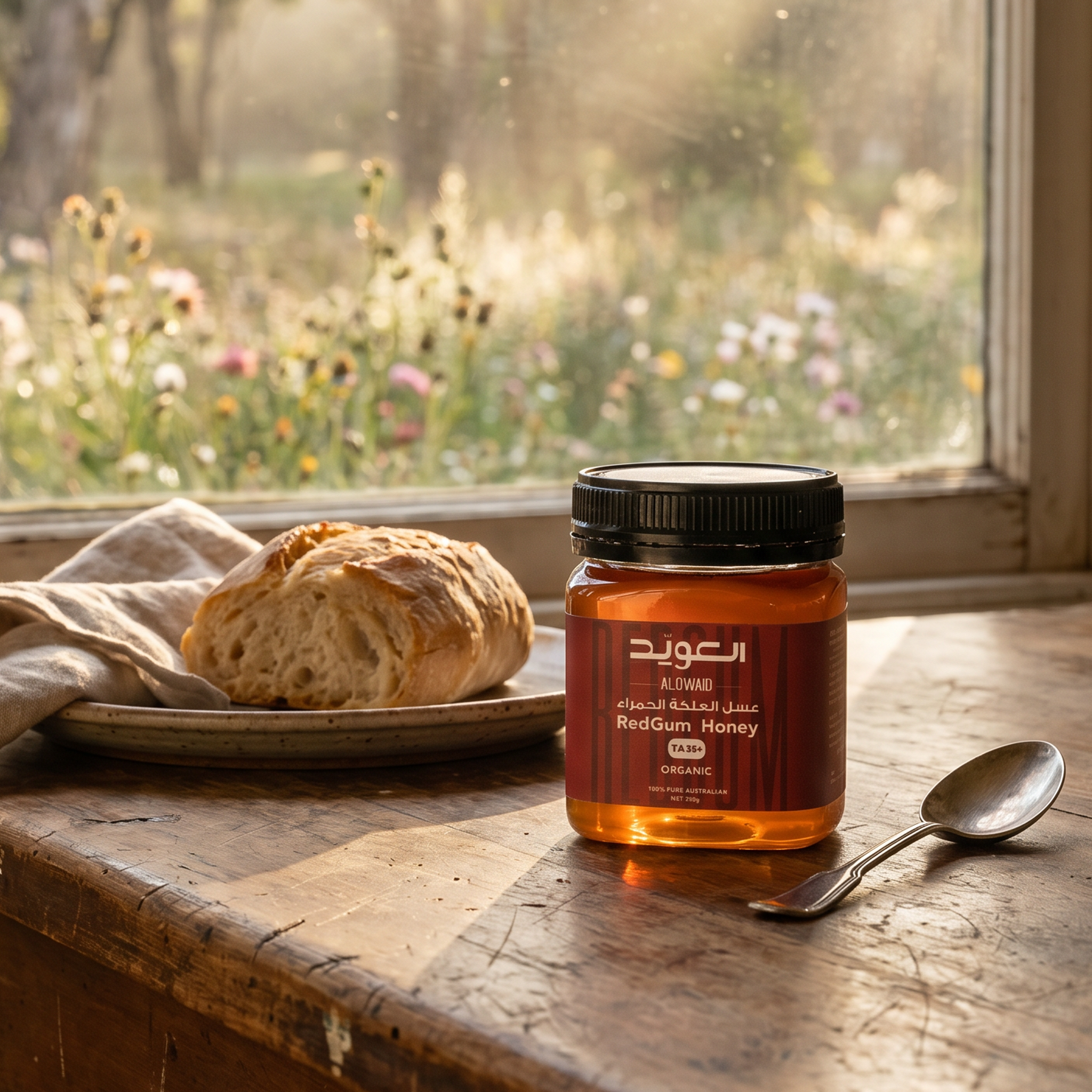عسل العلكة الحمراء +35 (اورجانيك) 250جم